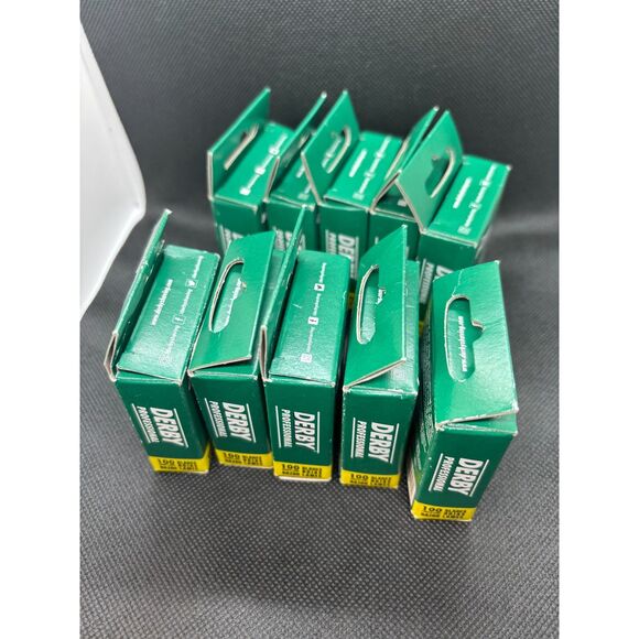 1000 "Derby Professional" Single Edge Razor Blades for straight razor - Picture 3 of 4